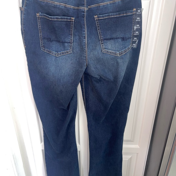 Maurices Curvy‎ Slim Boot Jeans Womens 7/8 Reg NWT Stretch - Picture 5 of 8
